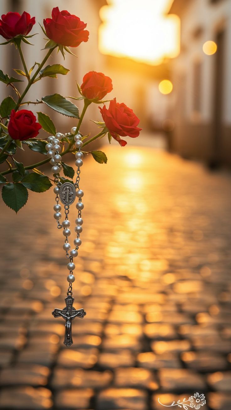 736x1308 Catholic picture. Rosary aesthetic, Holy rosary wallpaper, Catholic wallpaper iphone
