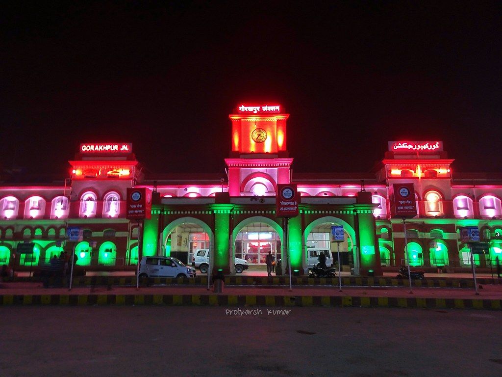 1024x768 Beautiful Gorakhpur Jn. On Republic Day