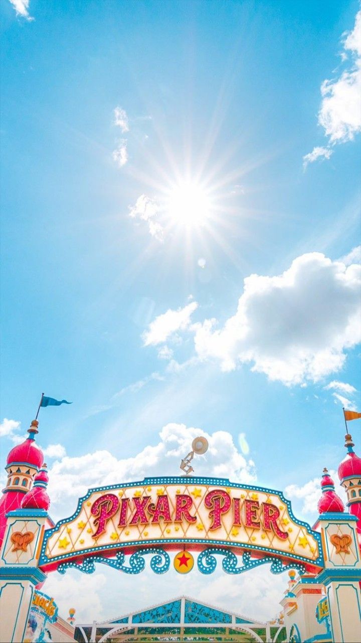720x1280 Pixar Pier Wallpaper
