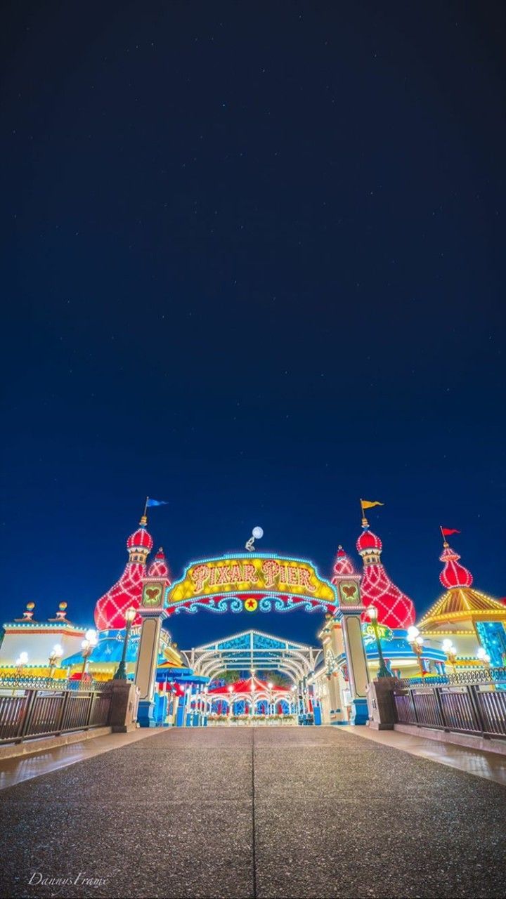720x1280 Pixar Pier Wallpaper