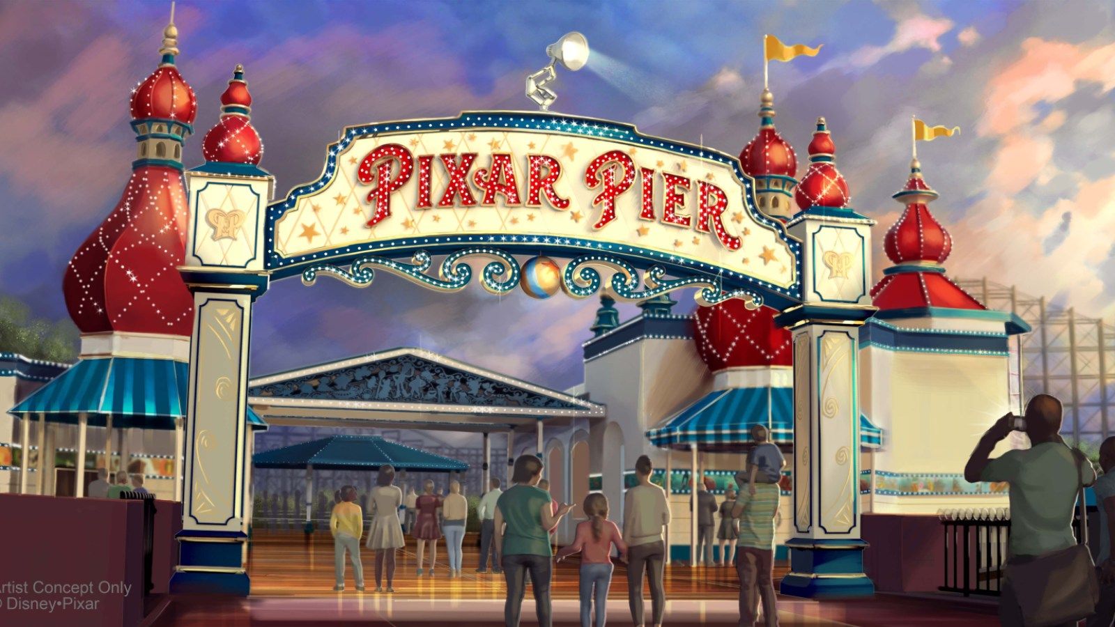 1600x900 Disneyland announces an opening date for its new Pixar Pier