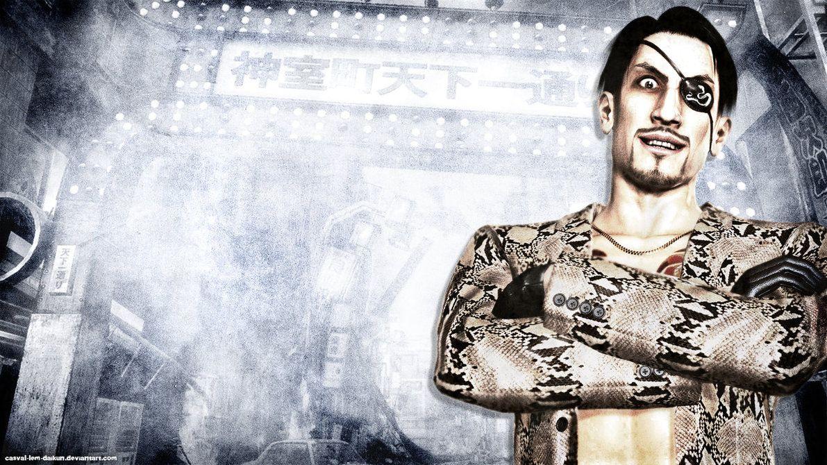 1191x670 Yakuza Dead Souls Wallpaper Goro Majima By Casval Lem Daikun
