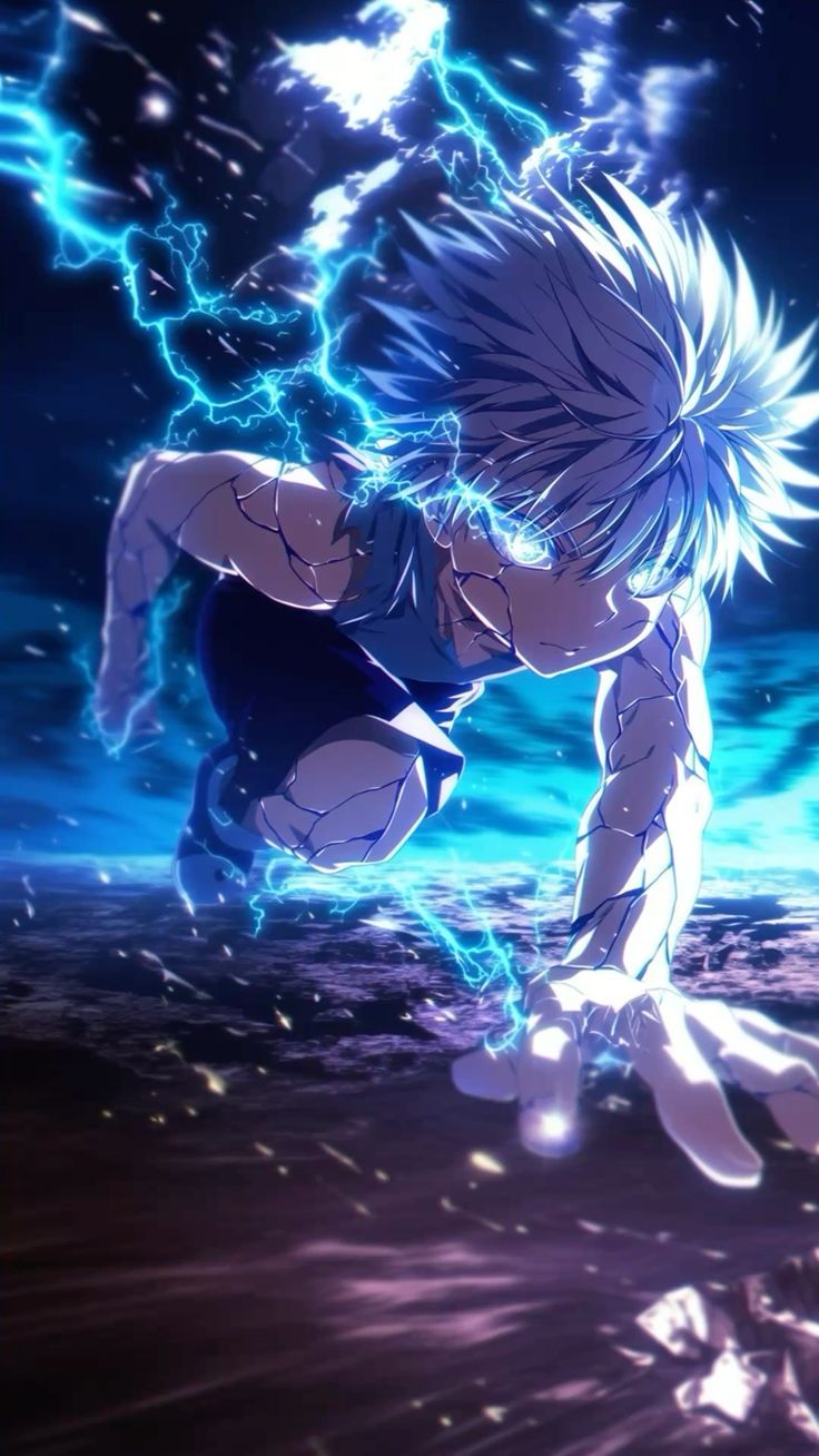736x1308 Killua zoldyck wallpaper