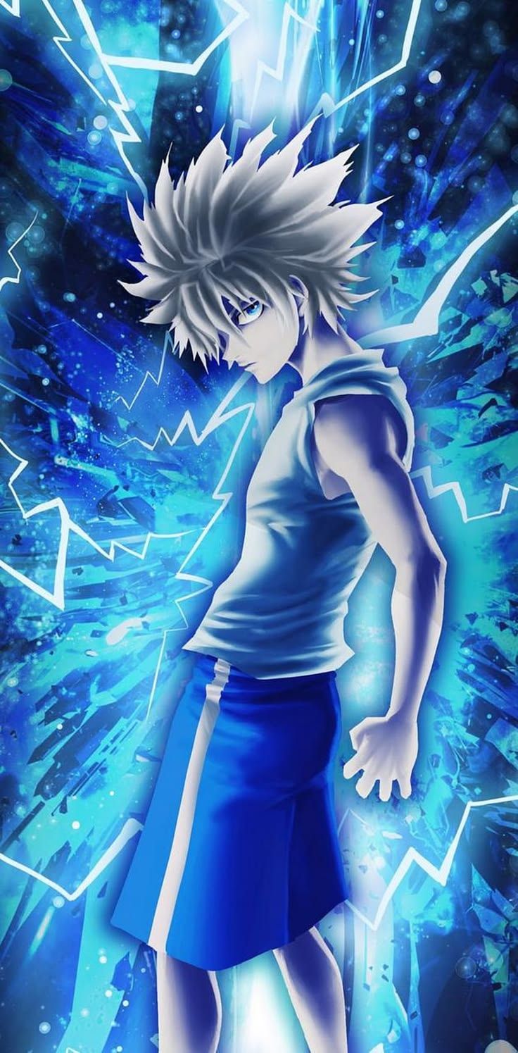 736x1495 4K Killua Zoldyck Wallpaper
