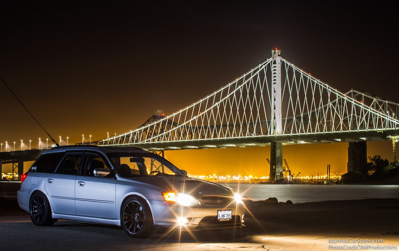 1600x1008 Bay Area Car Scene: Treasure Island Subaru Legacy Shoot