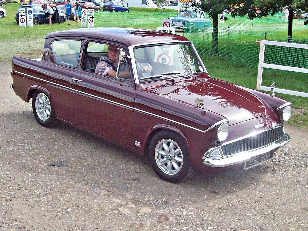 1024x768 Ford Anglia 105E (Mod) (1961). Ford Anglia 105E (Mod) (