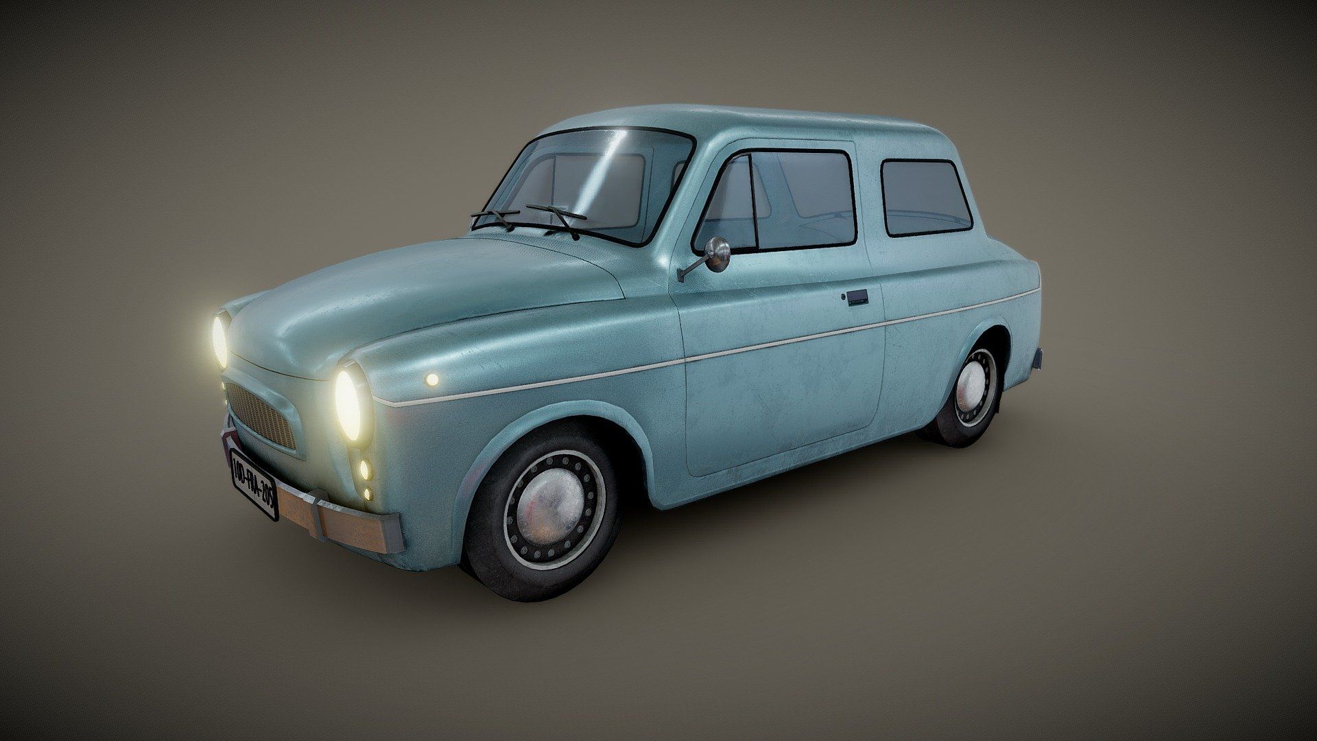 1920x1080 Car / Ford Anglia model by Dylan.Fournier [ed6247b]