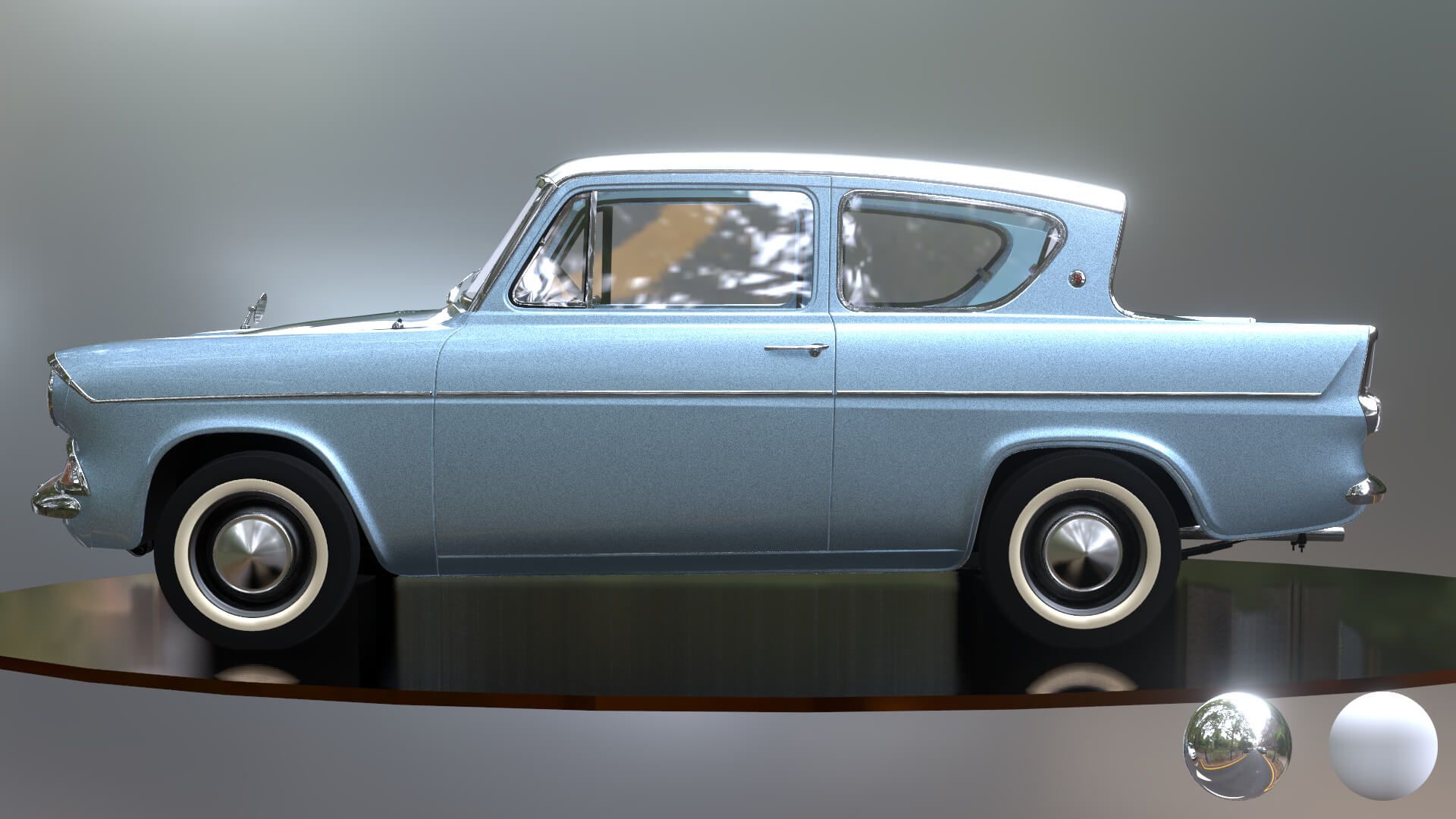 1920x1080 Ford Anglia 1959