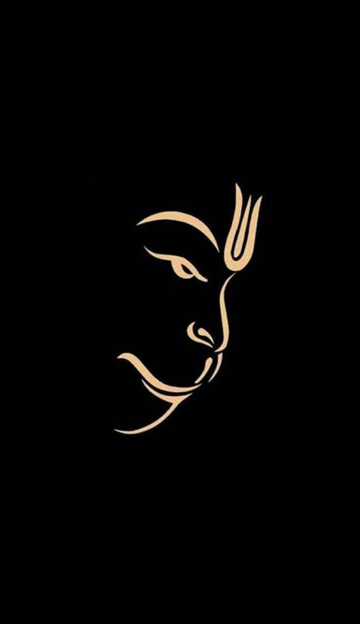 736x1274 Download Hanuman face wallpaper by Kaushik_chavdaa now. Browse millions of popular. Hanuman HD wallpaper, Hanuman wallpaper, Hanuman image