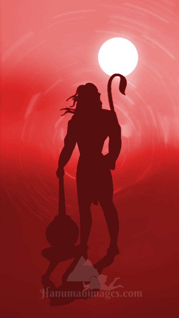 736x1308 Hanuman ji minimalist image HD. Hanuman image. Hanuman red wallpaper, Hanuman ji shadow, Wallpaper