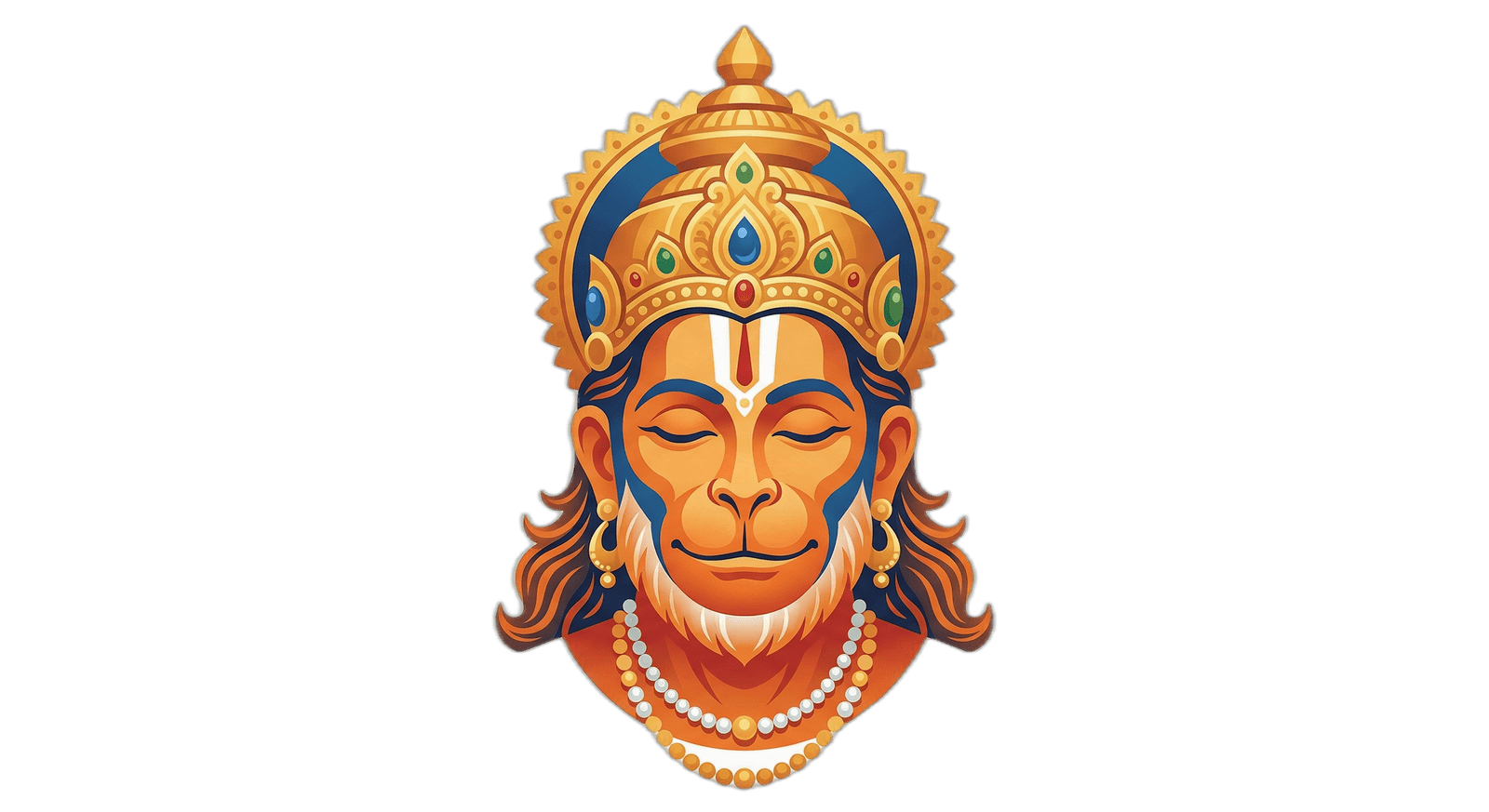 1600x873 Hanuman PNG High Quality Devotional Image PNG (HD)