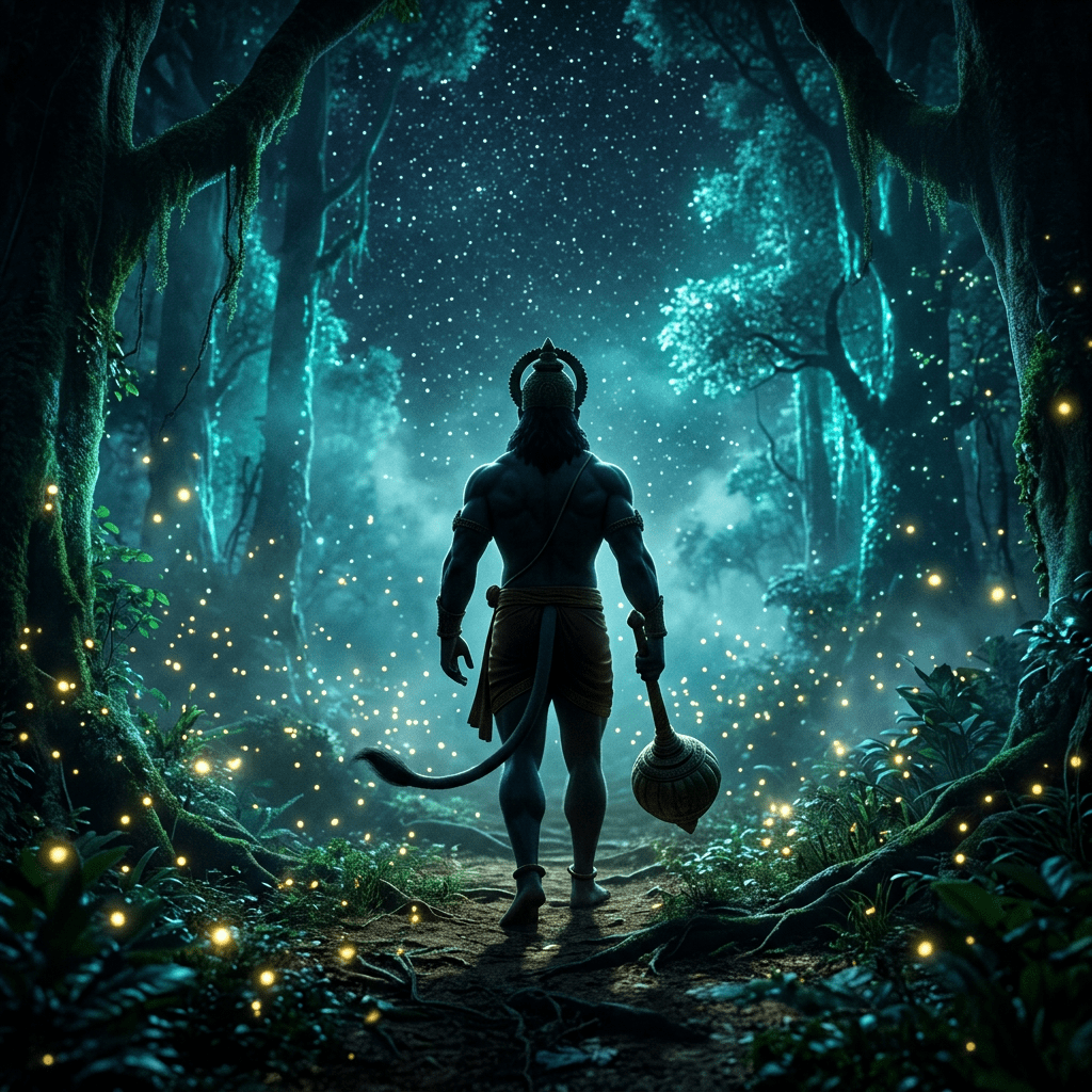 1024x1024 Lord Hanuman: Realistic 4K Image With Six Pack. AI Art Generator. Easy Peasy.AI