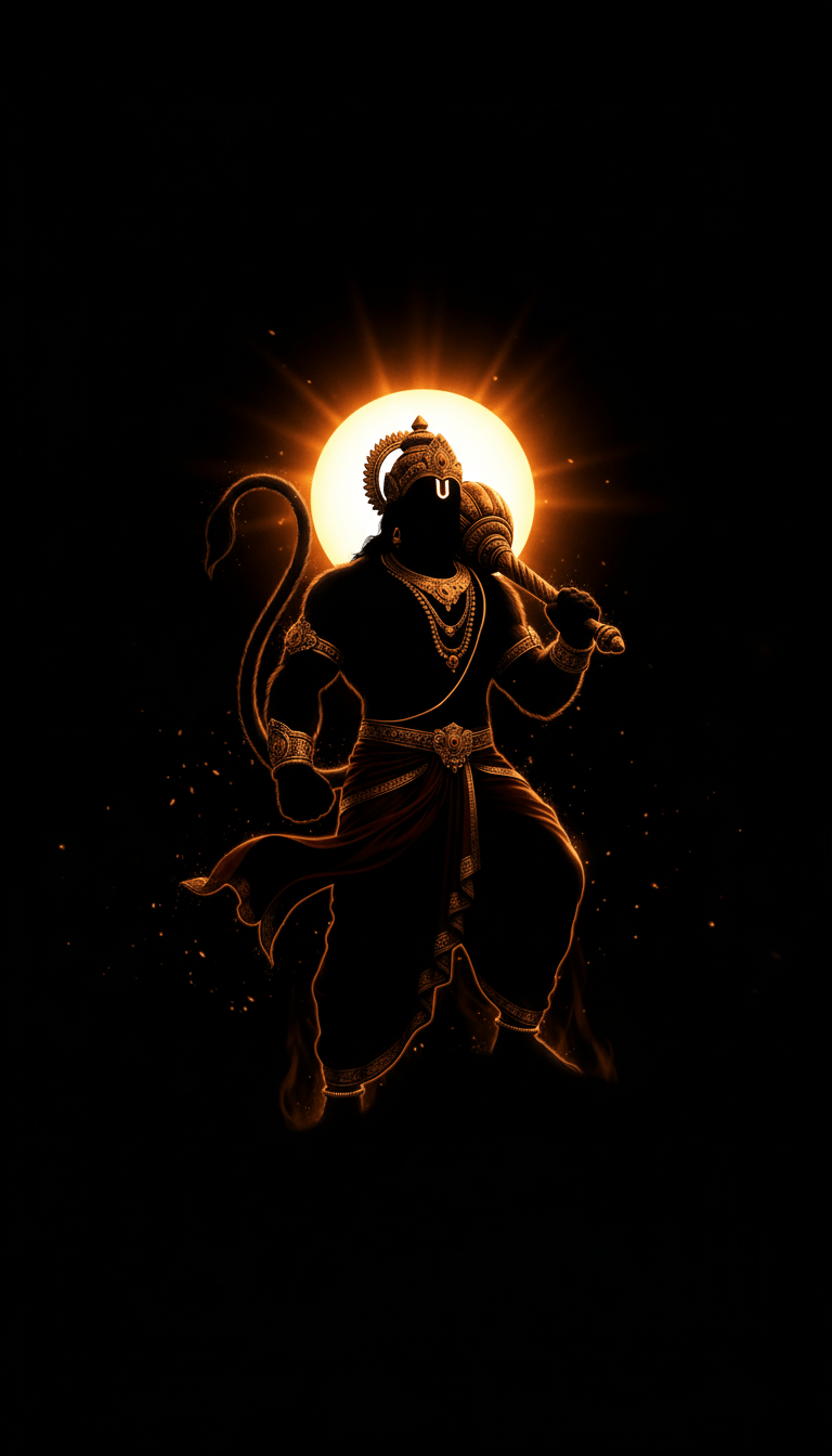 768x1344 Best Hanuman Wallpaper (4K) (Free Download)