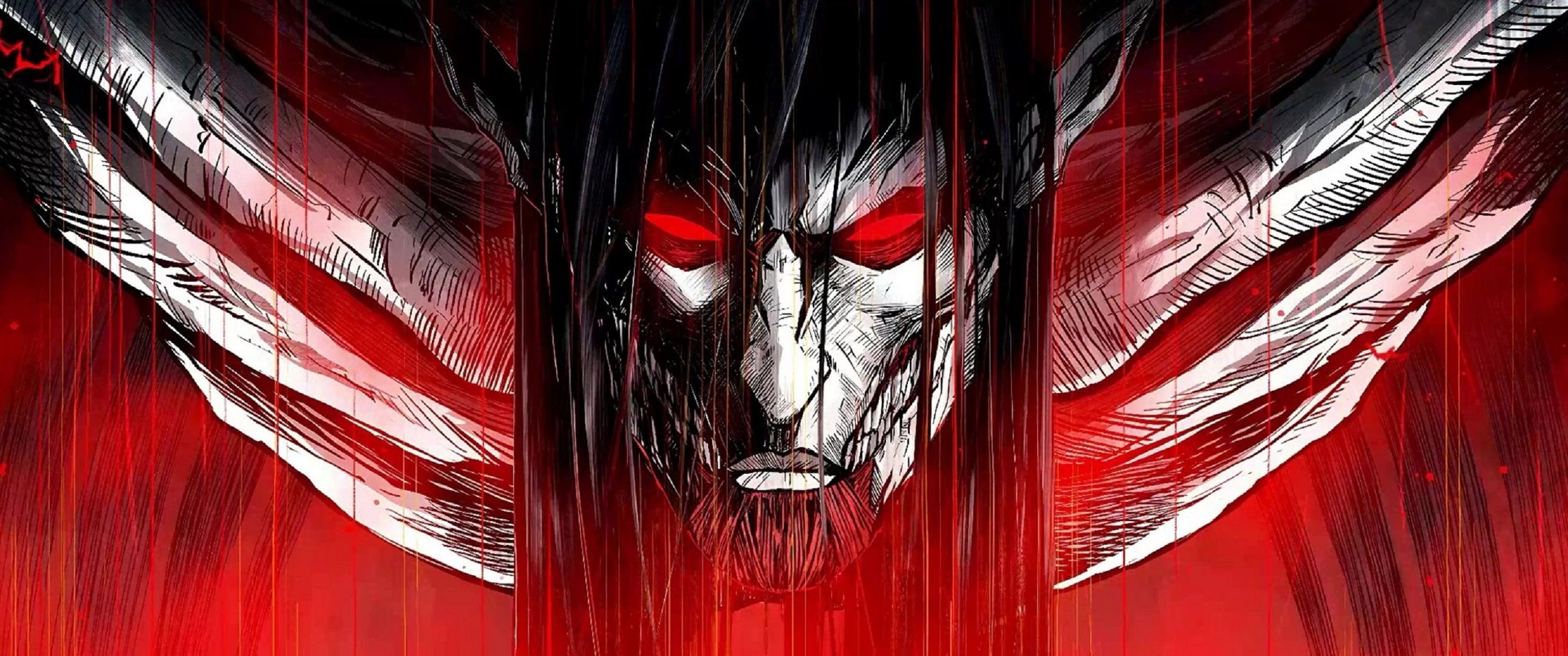 2582x1080 Eren Founding Titan Shingeki No Kyojin Live Wallpaper