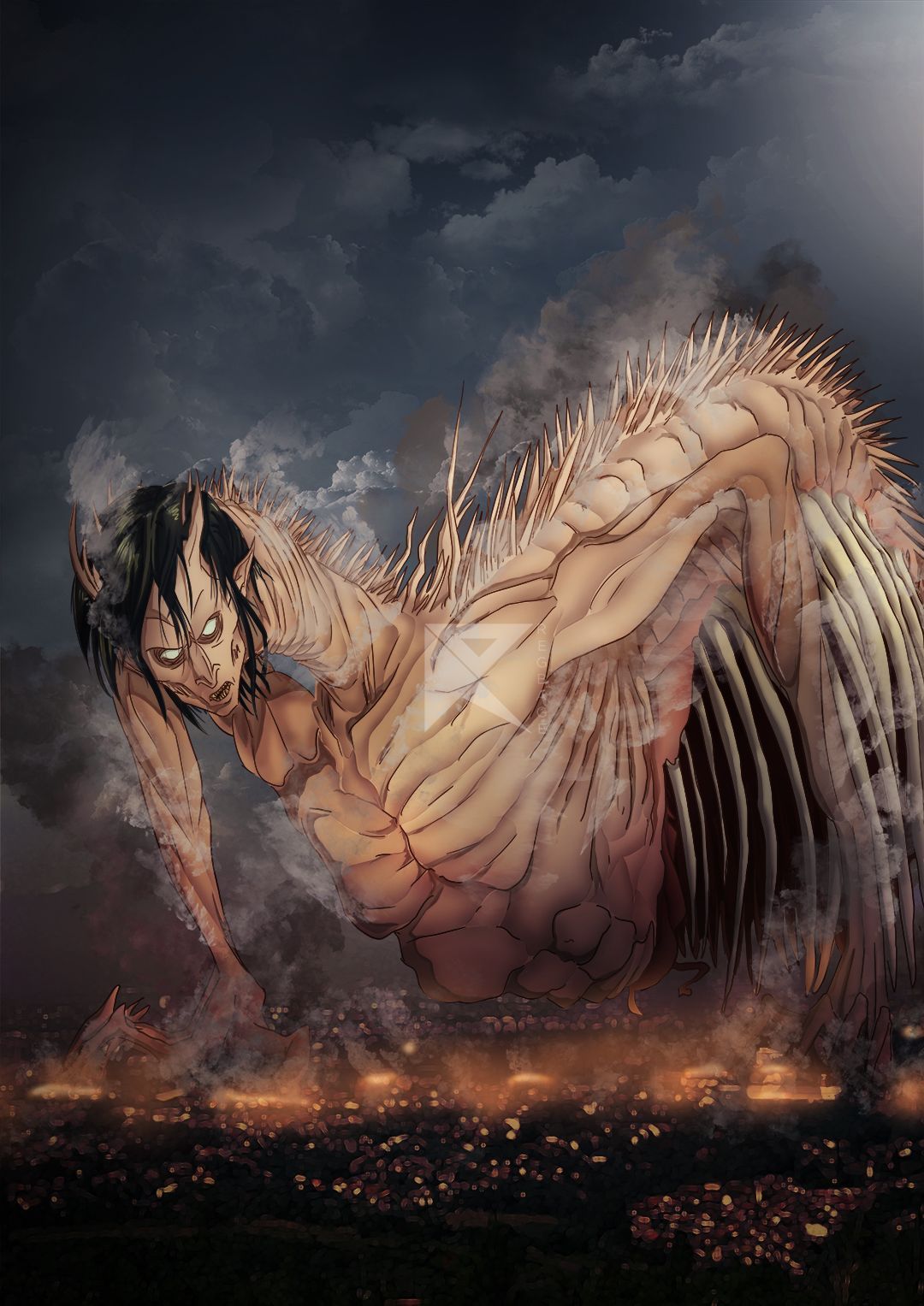 1080x1527 AoT Founding Titan Wallpaper