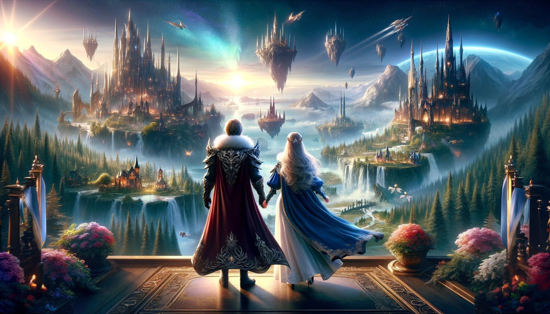 1792x1024 Romantasy Wallpaper