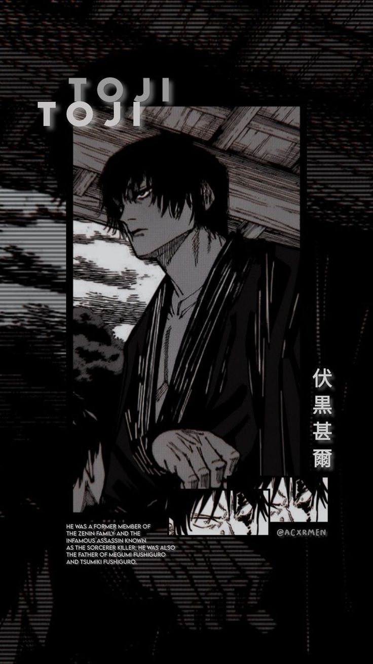 736x1309 Zenin Toji Wallpaper