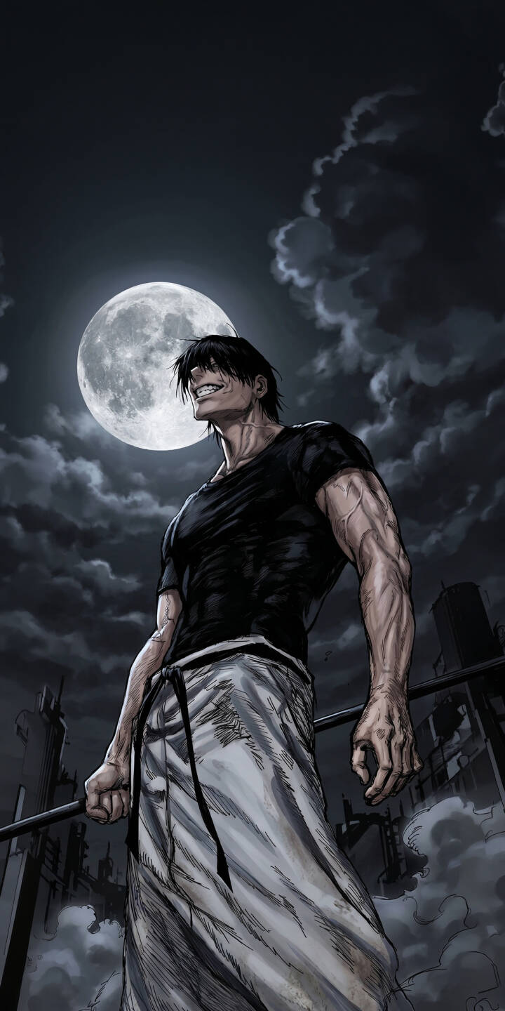 720x1440 Toji Fushiguro Moonlit Wallpaper 1080x2340 Wallpaper For Samsung Galaxy S24 S23 S Samsung Galaxy A72 A OnePlus 8 8T 9 9R 10 10R OnePlus Nord 2 Xiaomi Mi 10 11 12 13