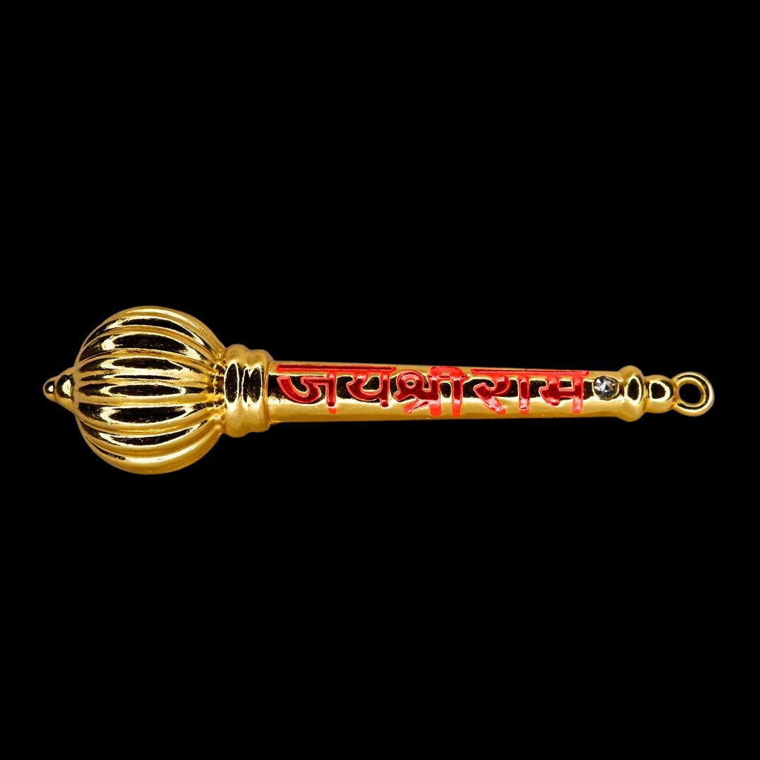 1080x1080 Buy Hanuman Gada, Jai Siri Ram, Divine Weapon Puja Hindu, Pooja Room Decor, Home Decor, Hindu Gift Items, Online in India