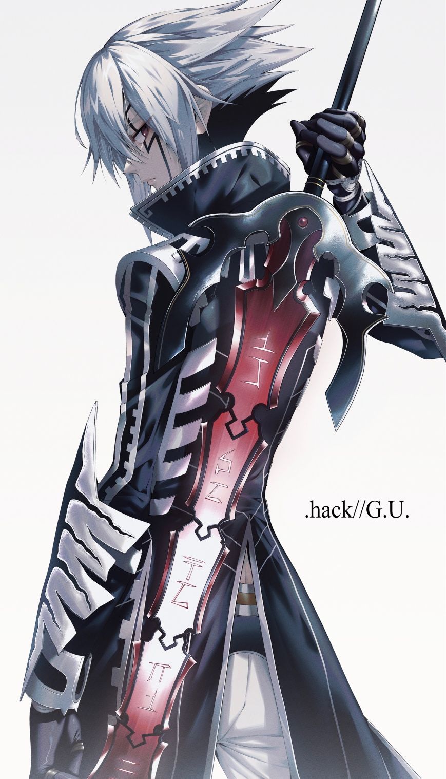 869x1517 Haseo - .hack//G.U. by Pixiv Id 24135931 Anime Image Board