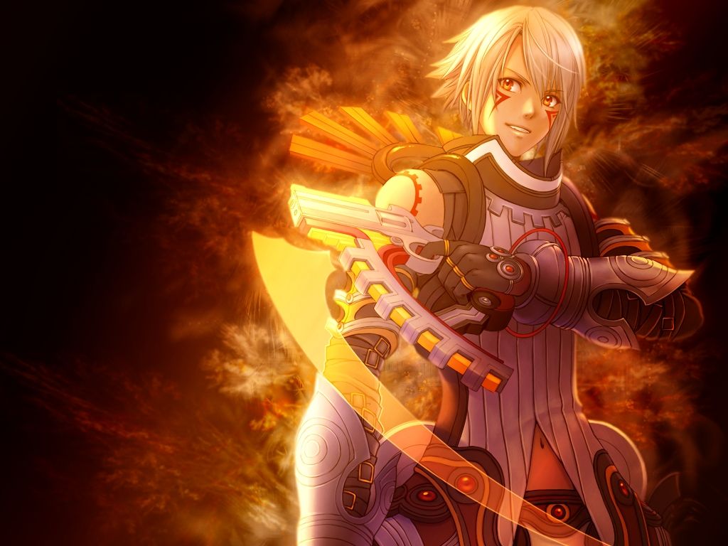1024x768 Sora (KH) vs. Haseo (.hack)