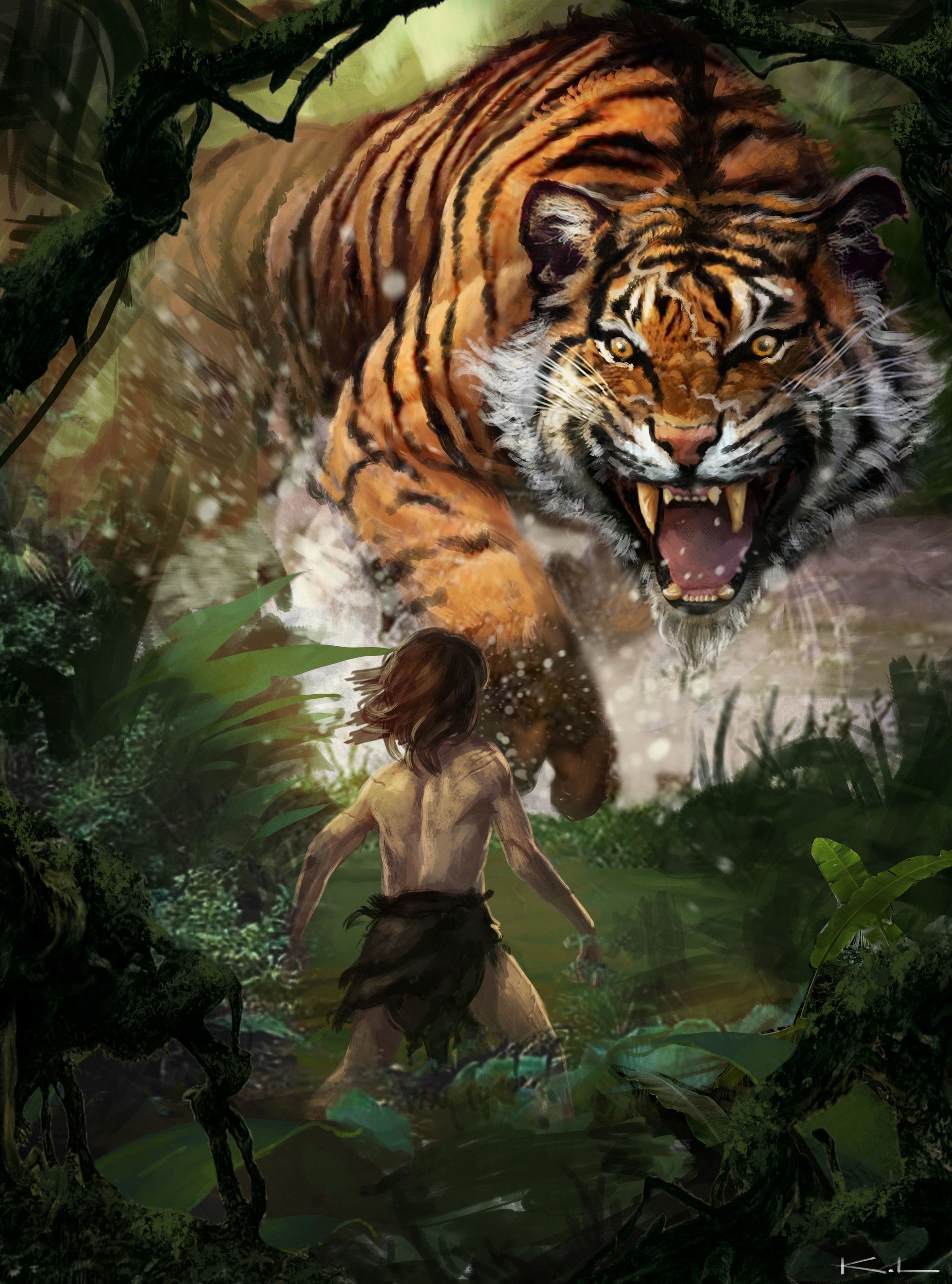 1920x2589 Shere Khan The Jungle Book 2016 Wallpaper
