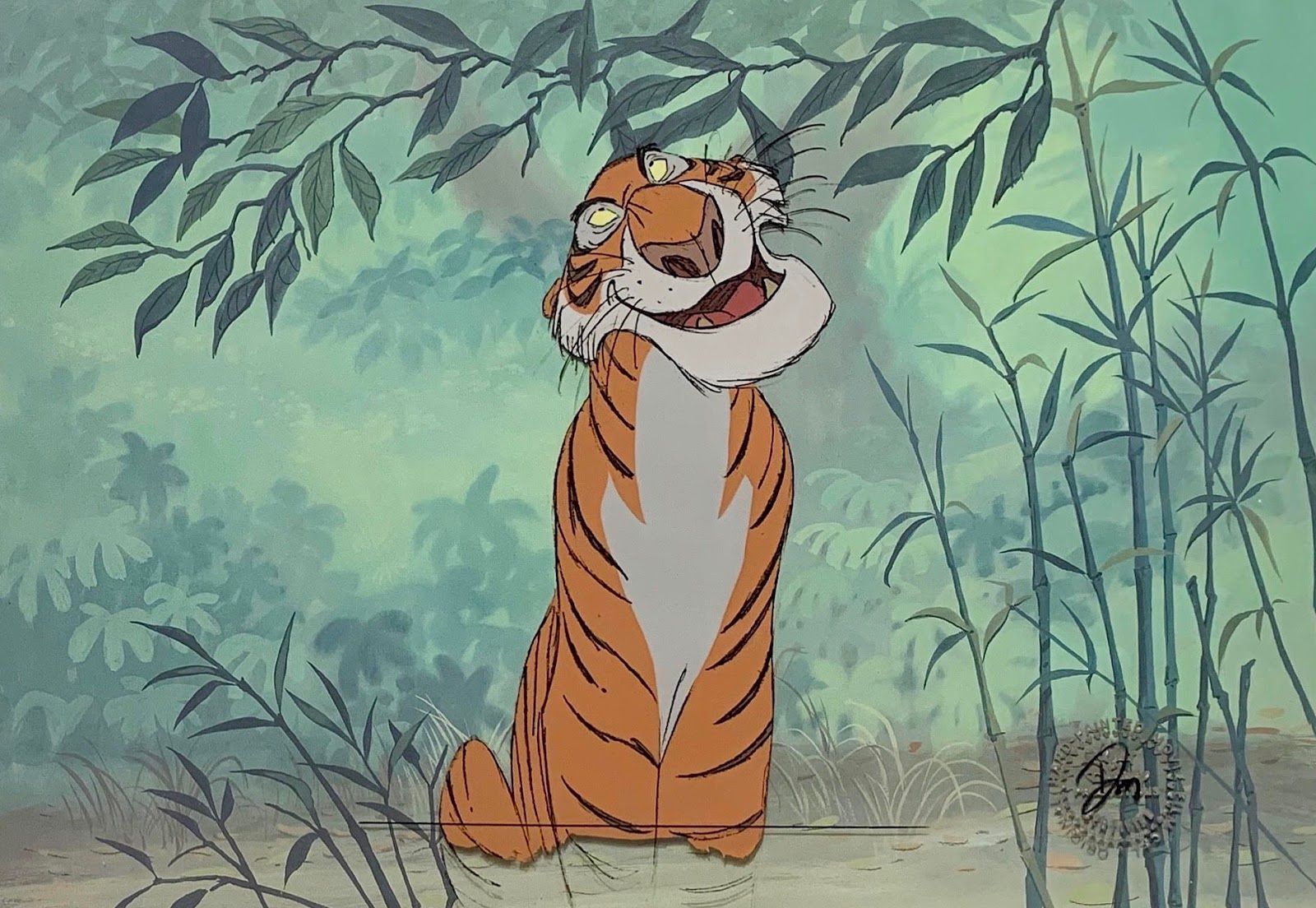 1600x1104 Animation Collection: Original Production Animation Cel of Shere Khan from The Jungle Book, 1967