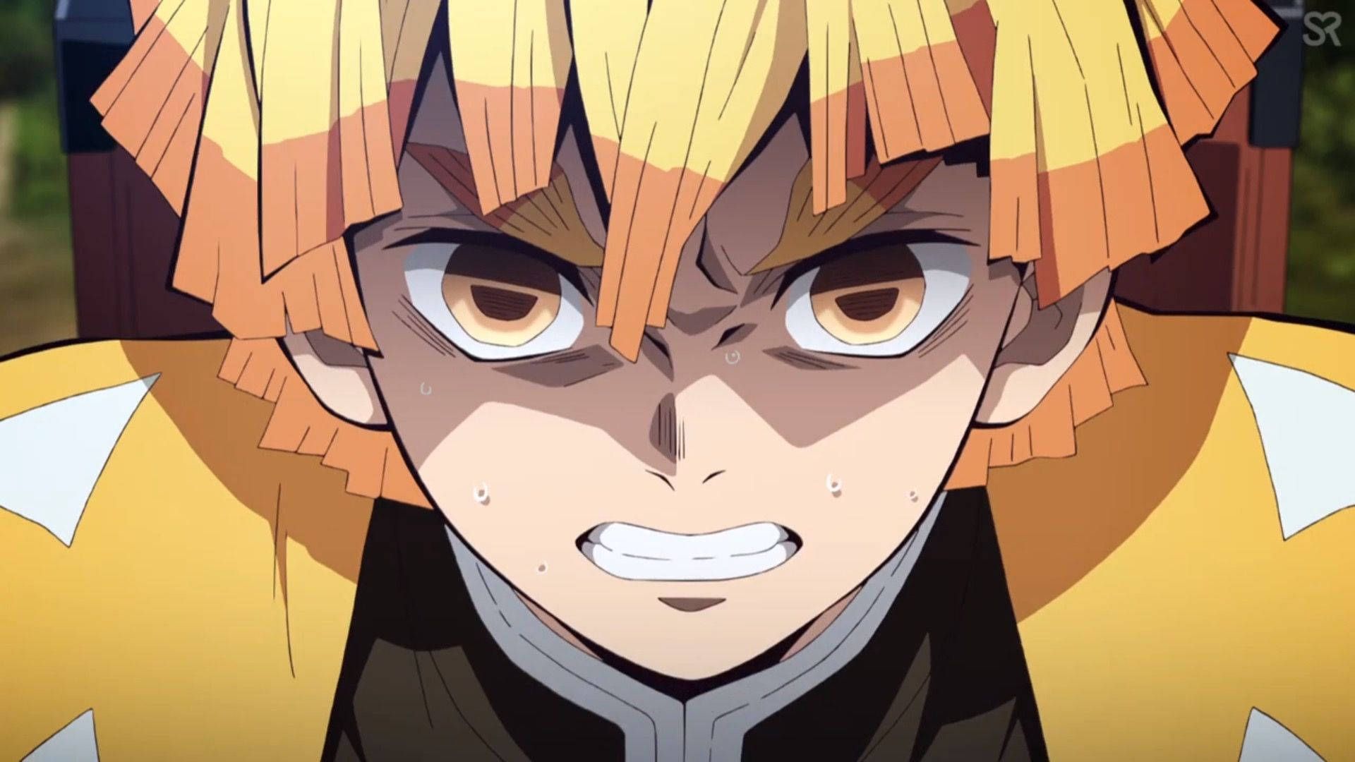 1920x1080 Download Zenitsu Agatsuma unleashing his rage Wallpaper