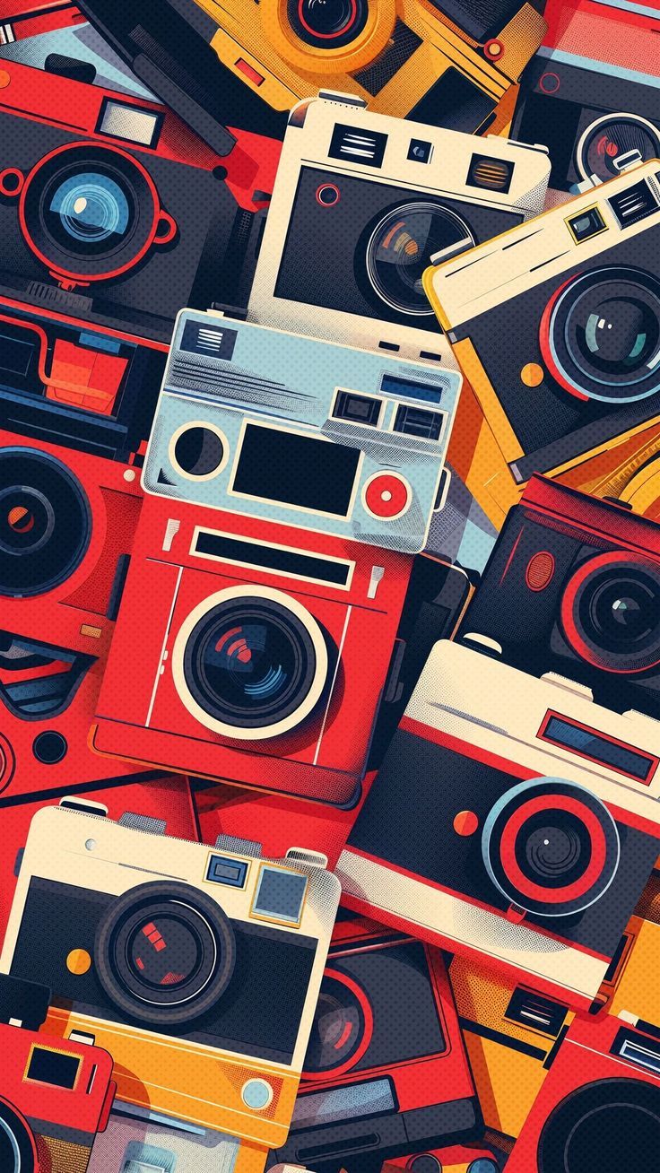 736x1308 Wallpaper camera, colors, bright, art, Technologies 4K by sahilsharma. Download wallpaper camera, colors, bright, art for free