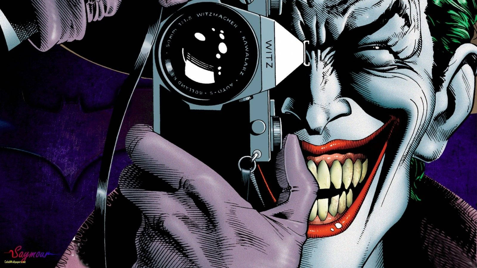 1600x900 Download Joker With A Camera Wallpaper