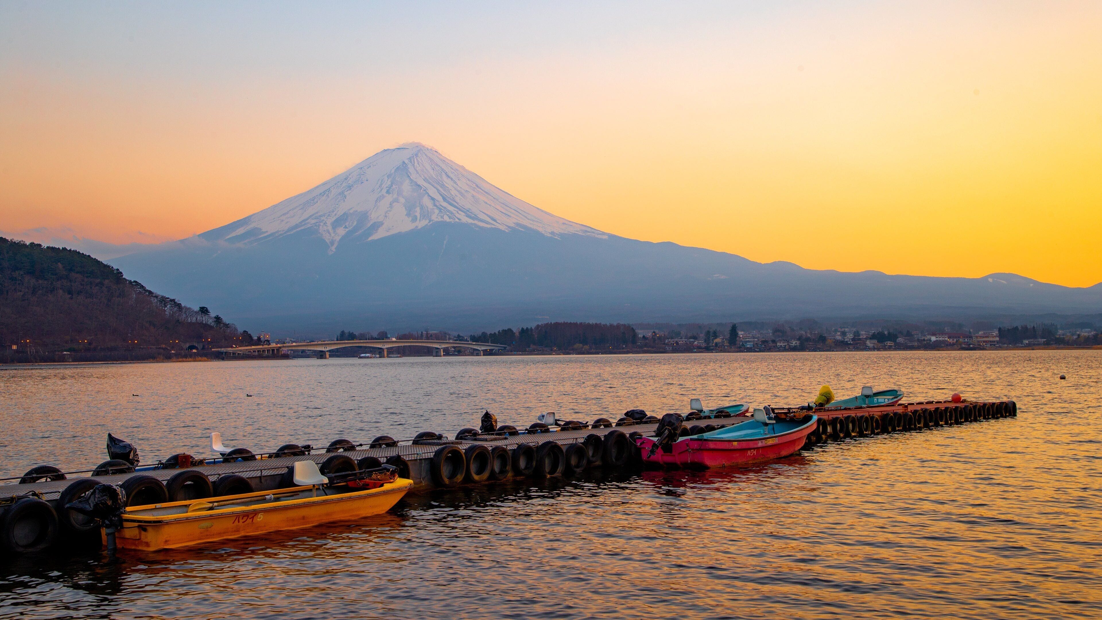 3840x2160 Lake Kawaguchi Tours