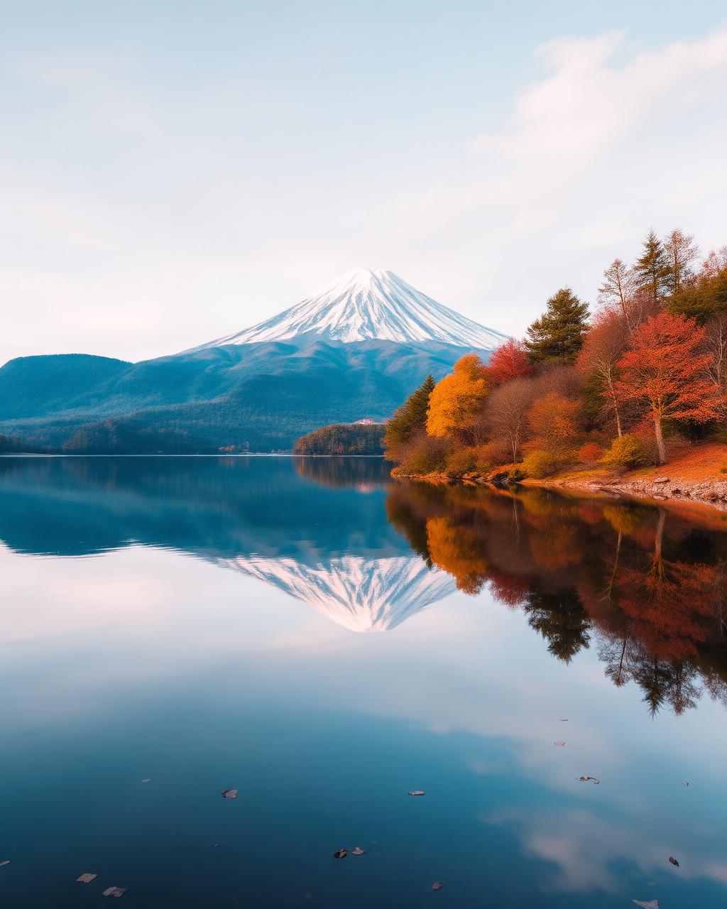1024x1280 Lake Kawaguchiko · Mt Fuji viewpoint guide