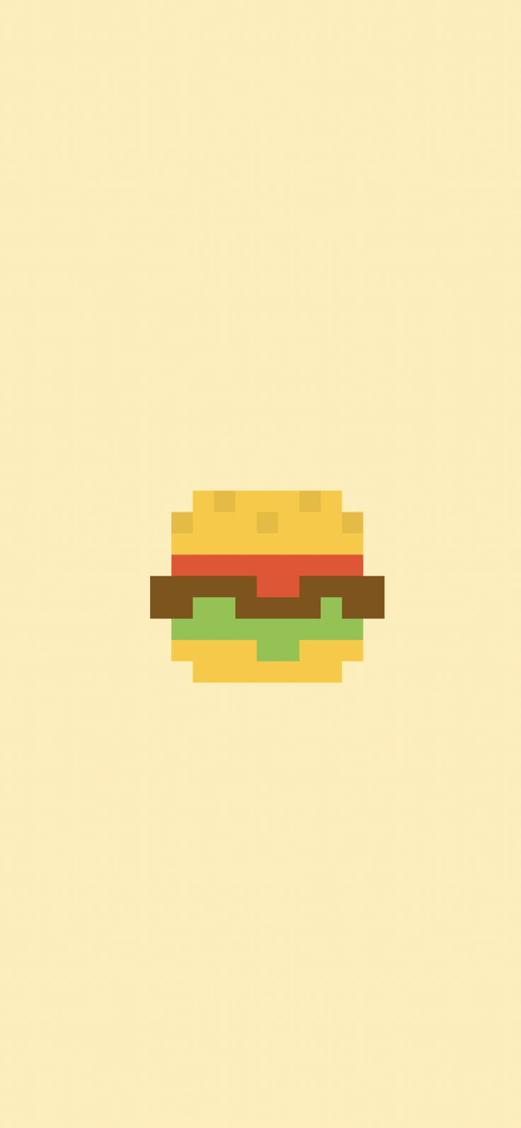 736x1593 Pixel Food Wallpaper