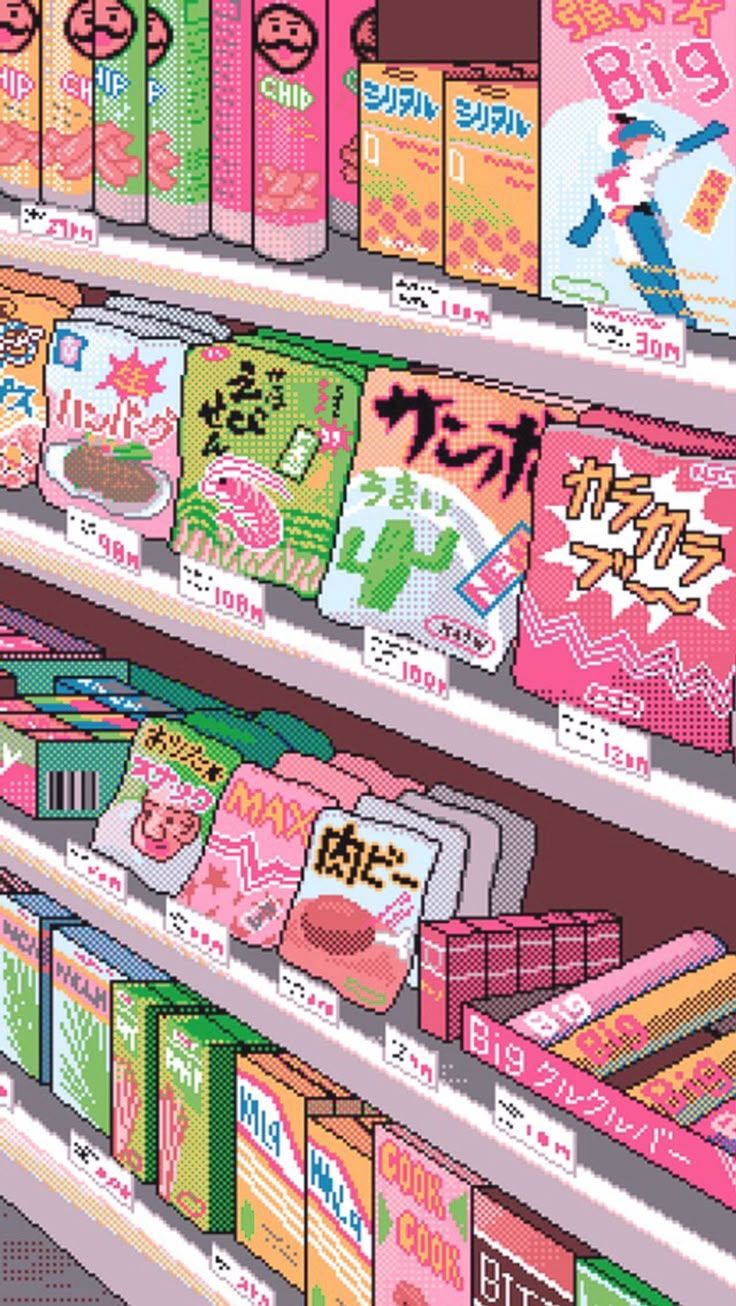 736x1306 kawaii pixel shop