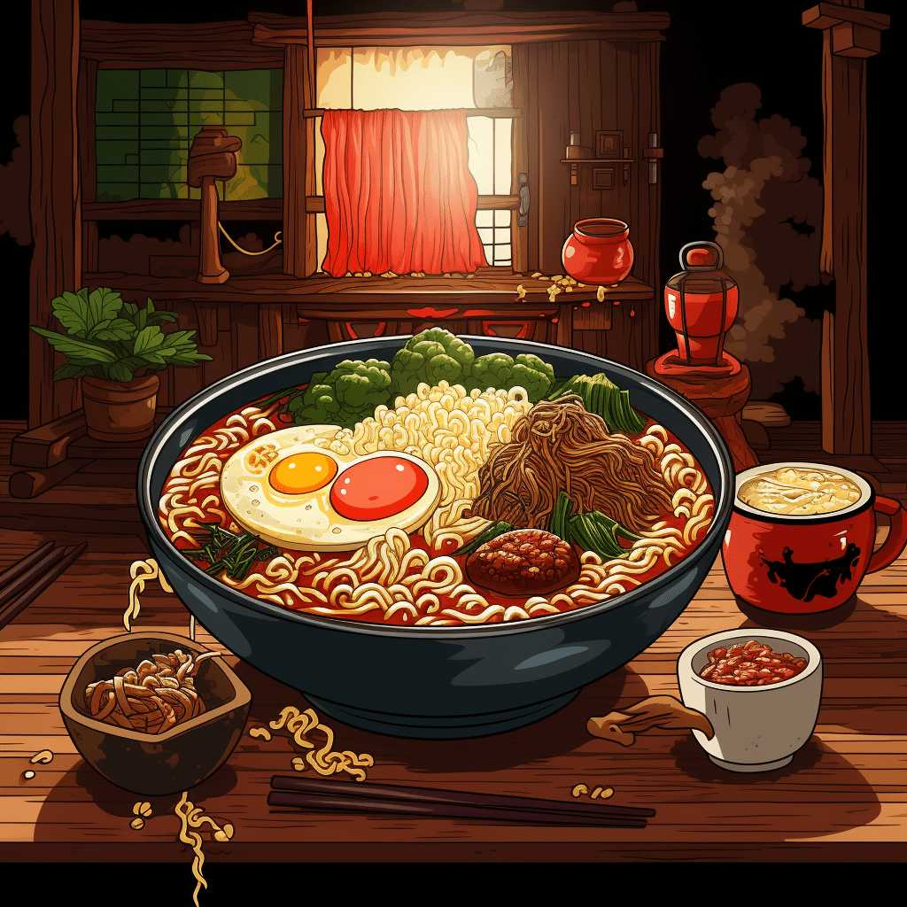 1024x1024 Pixel Art Ramen