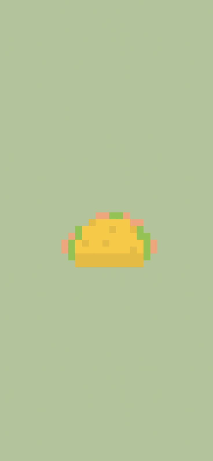 736x1592 Pixel Food Wallpaper