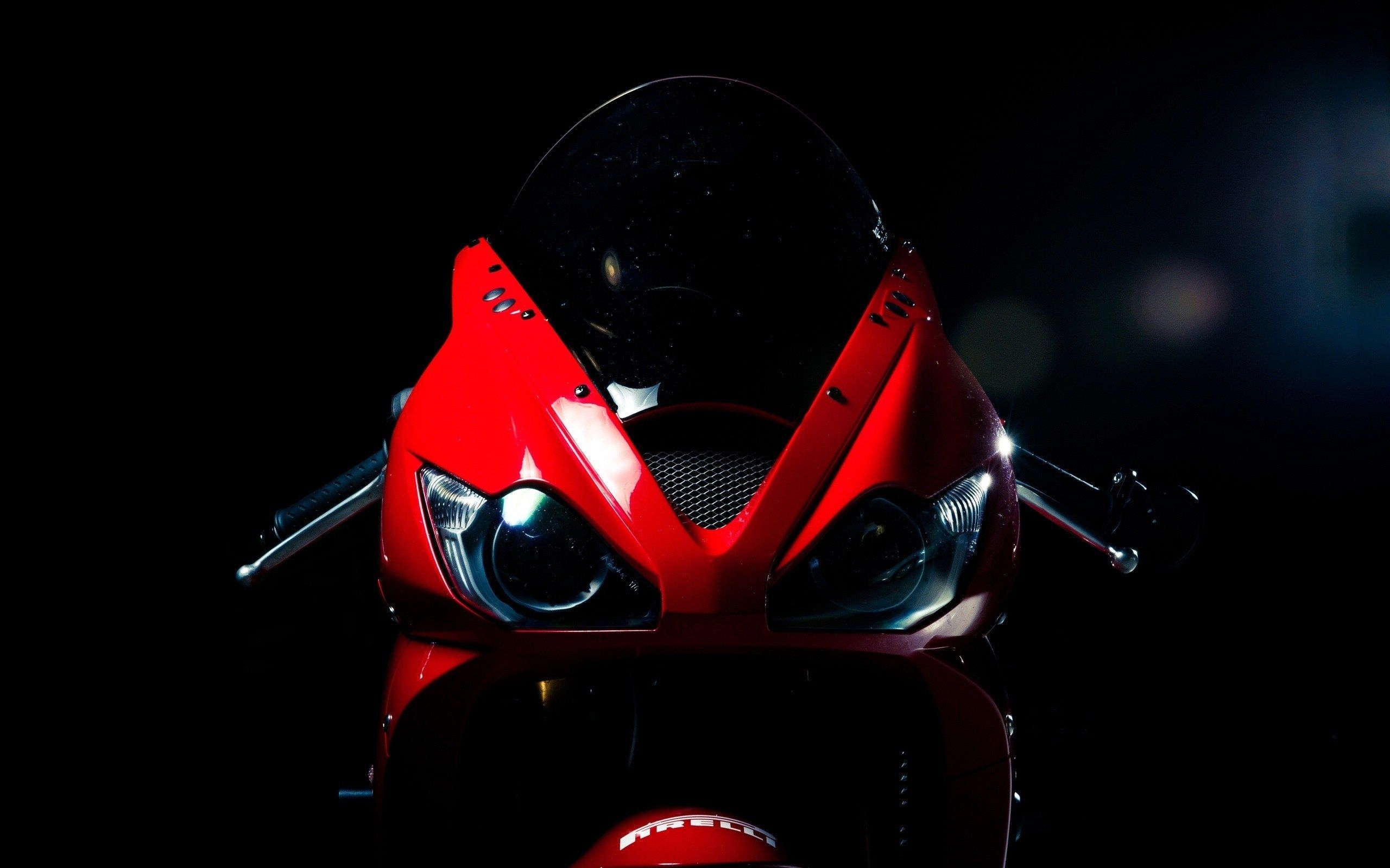 2560x1600 Wallpaper Red and Black Motorcycle in Close up Photography, Background Free Image