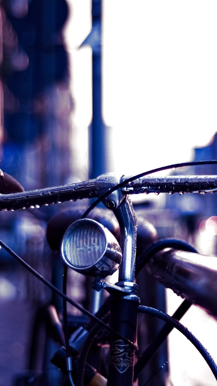 720x1280 Phone wallpaper: Vehicles, Bicycle, Bike, City, Rain 1254652
