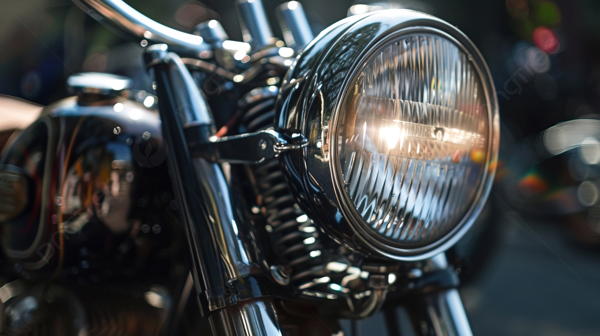 1200x673 Vintage Motorcycle Headlight, Motorcycle, Chrome, Motor Background Image And Wallpaper for Free Download