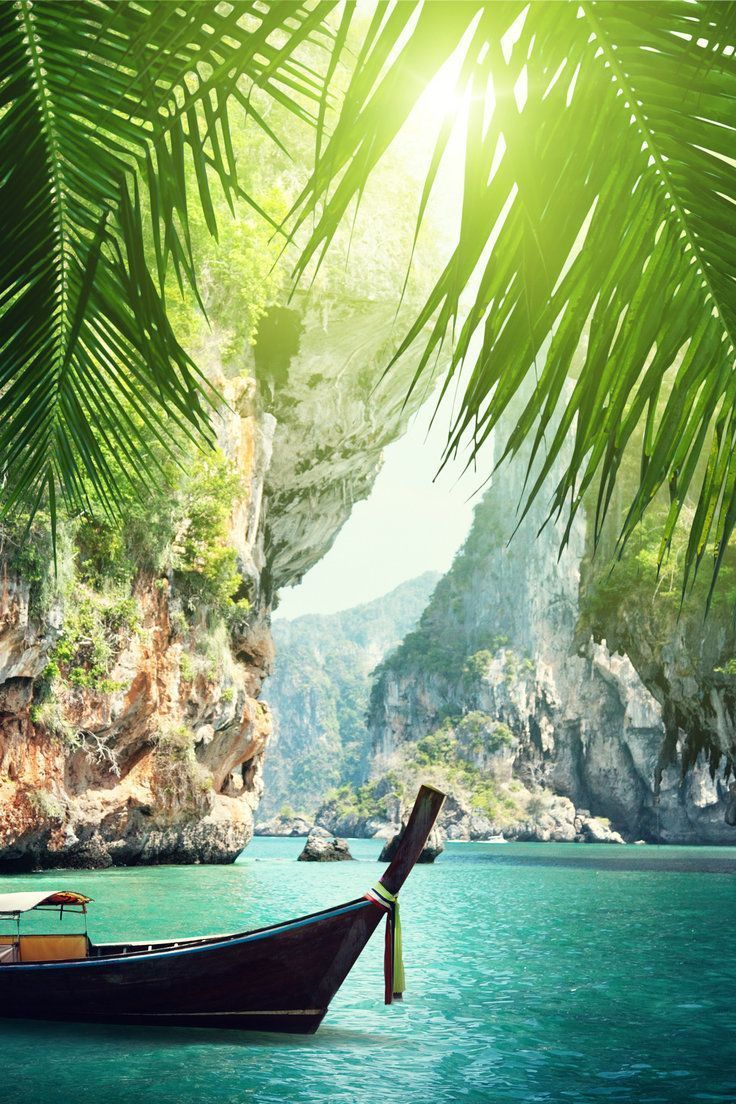 736x1104 Floating boat in Thailand. Island phone wallpaper, Tropical travel wallpaper, Thailand travel wallpaper