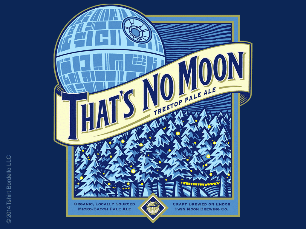 1024x768 Star Wars That's No Moon T Shirt Geek News