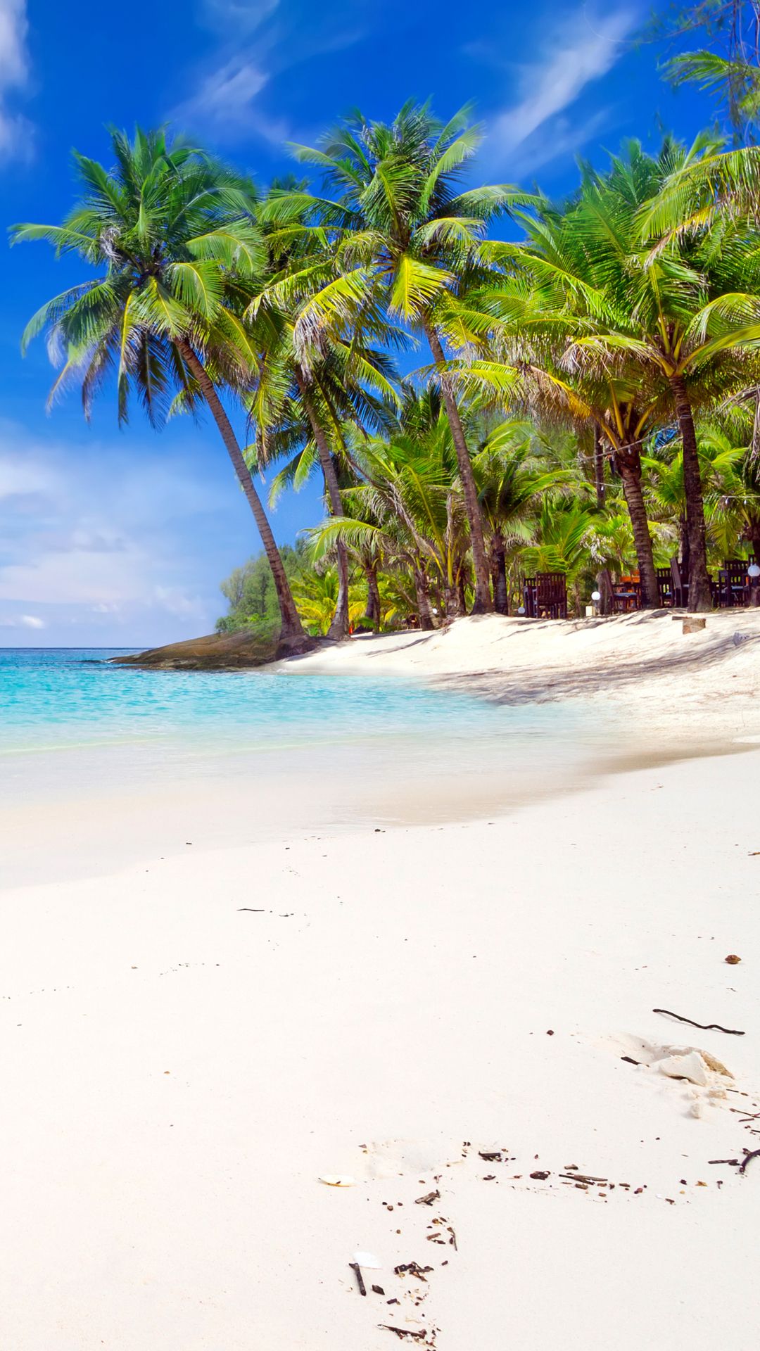 1080x1920 Phone wallpaper: Island, Beach, Photography, Palm Tree, Earth, Thailand, Tropical, Sand, Ocean 1308537
