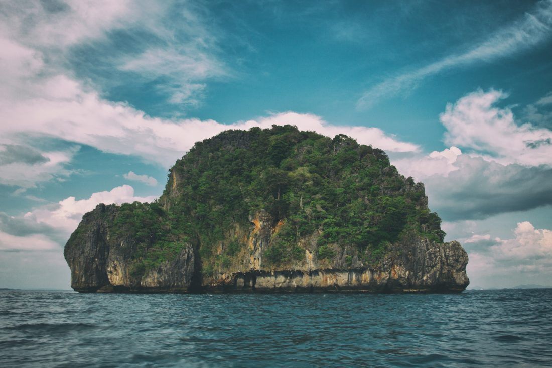 1100x733 Turtle Island, Thailand Royalty Free