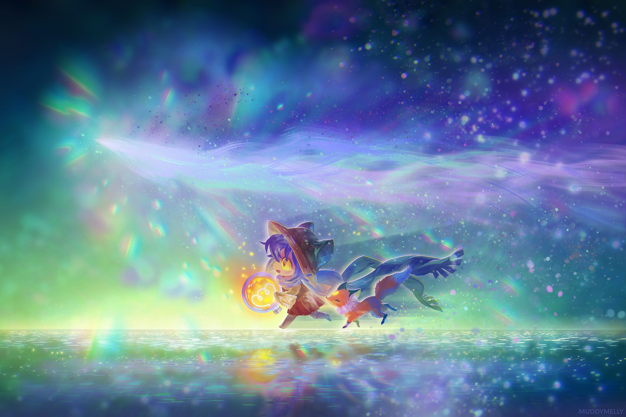 2048x1365 Free Niko (Oneshot) 4K Wallpaper & Desktop HD Background for PC