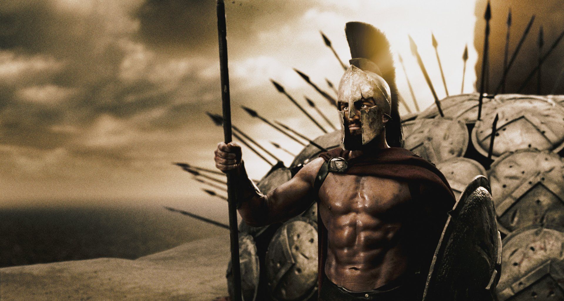 1920x1026 King Leonidas Spartan Warrior HD Wallpaperx1656