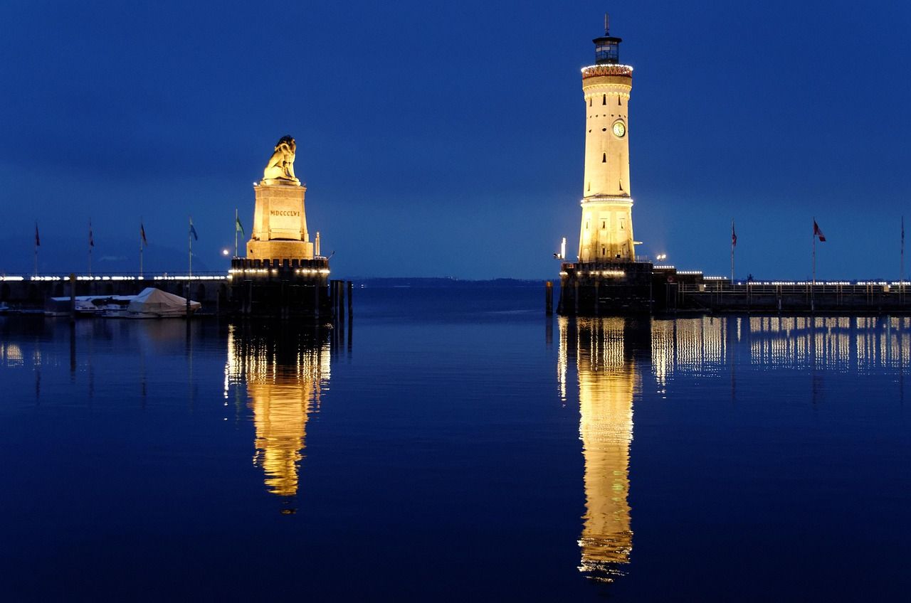 1280x848 Free Lindau By Night & Lindau Image