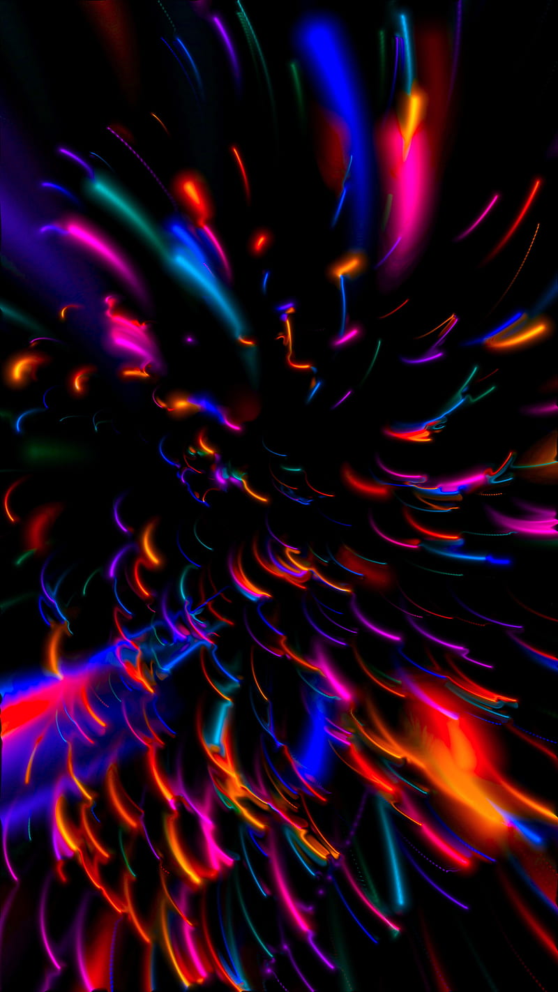 800x1422 Deep Space III, Electric, abstract, amoled, colorful, colors, cool, cosmos, dark, HD phone wallpaper