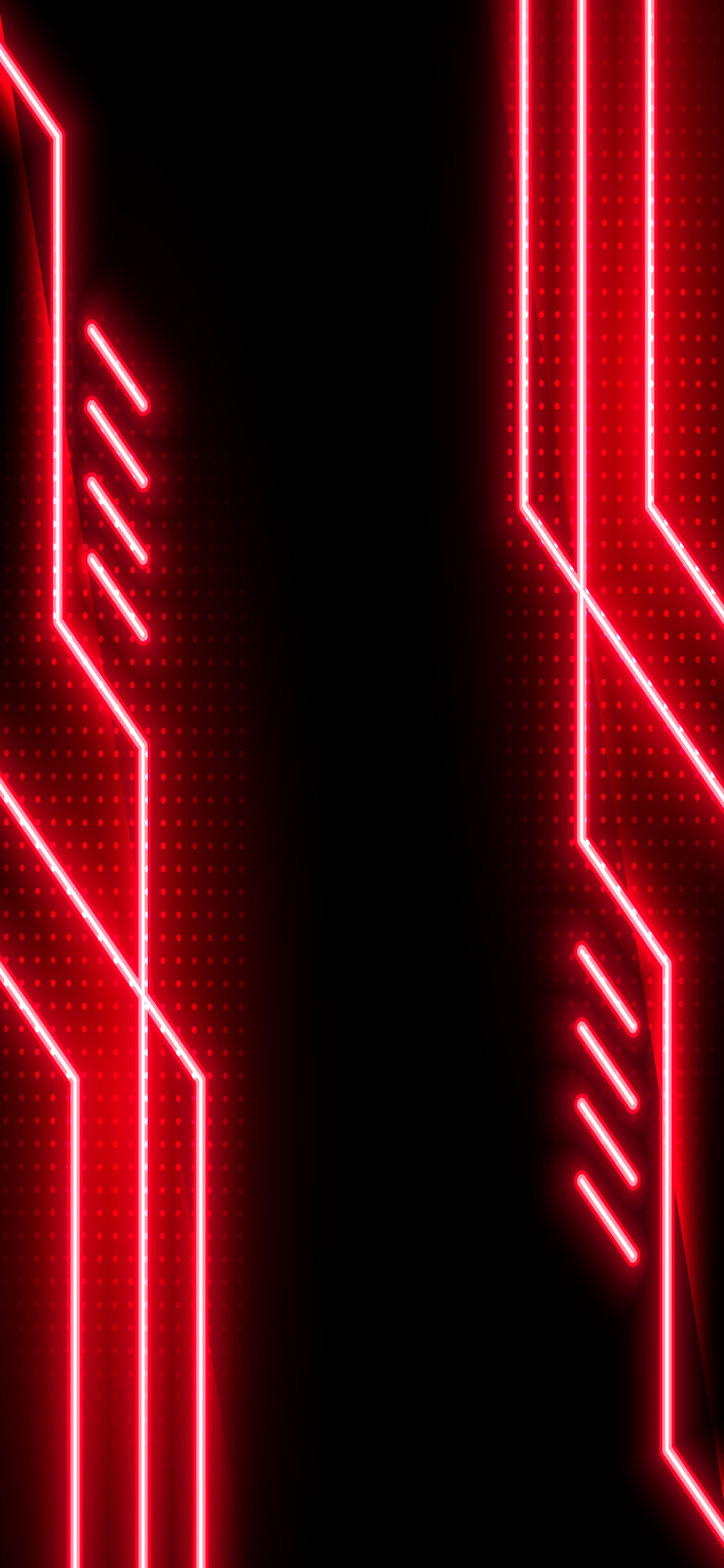 1205x2609 4k Mobile Amoled Neon Wallpaper