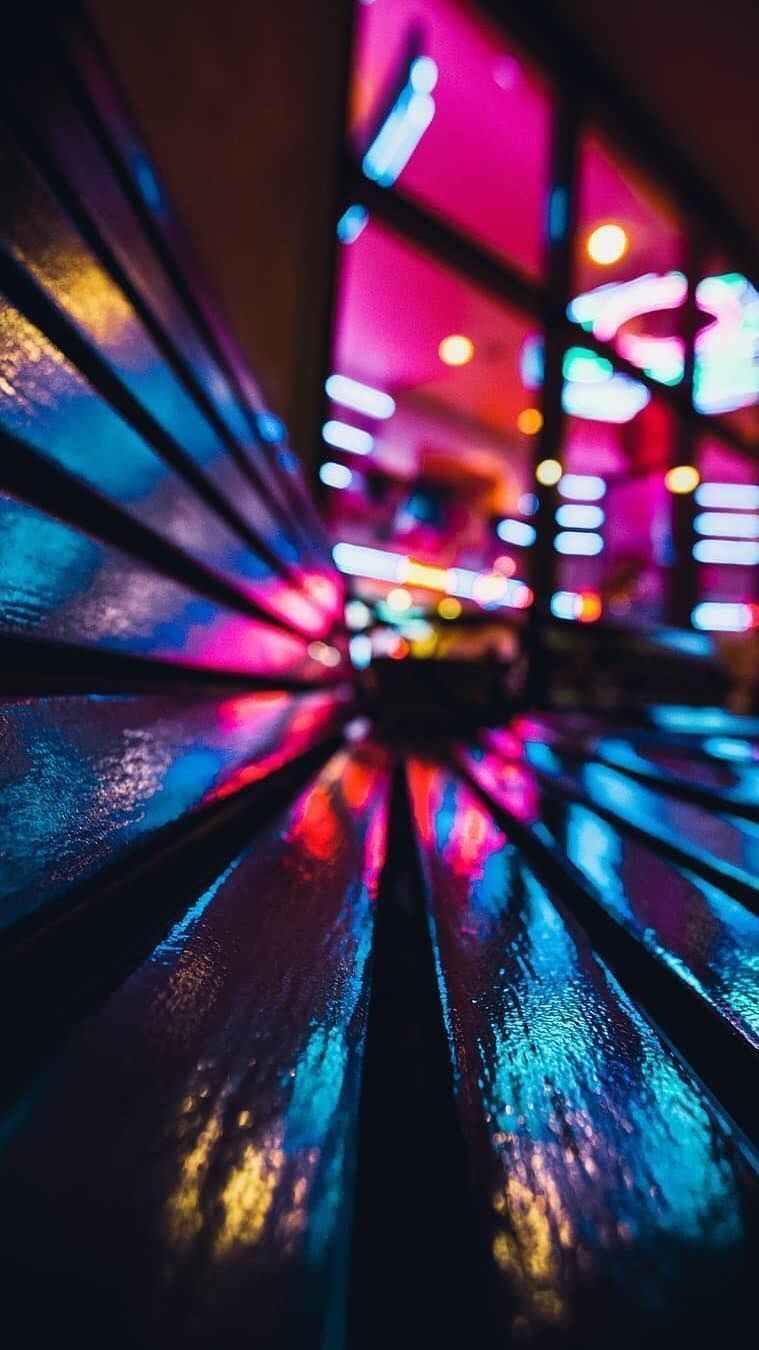 759x1350 Neon Amoled Wallpaper