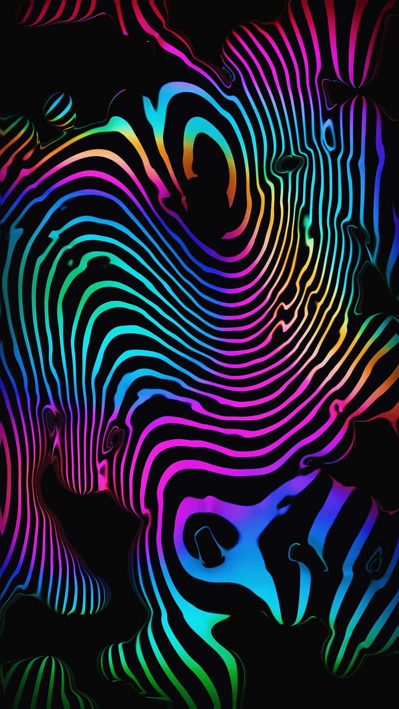 800x1422 Download Vivid and Colorful OLED Display. Wallpaper